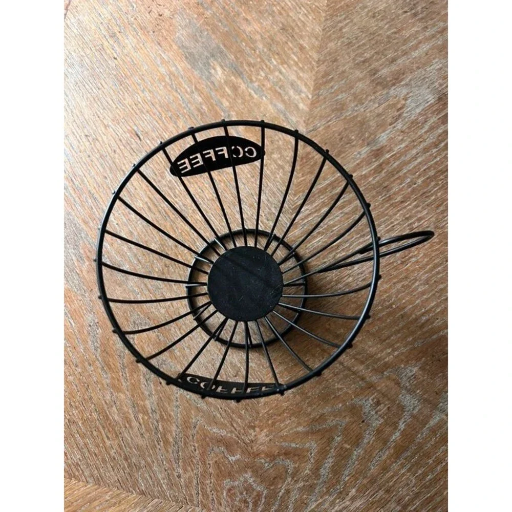 Metal Coffee Pod Holder Wire Basket